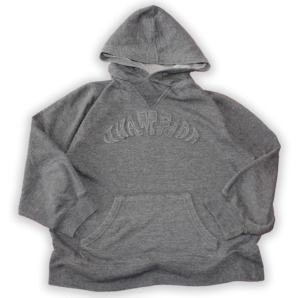 Gray‎ Y2K Champion Hoodie
